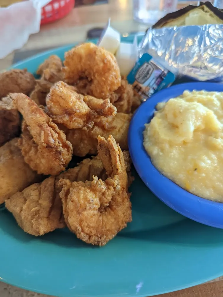 Fried Oysters and Fried Scallops