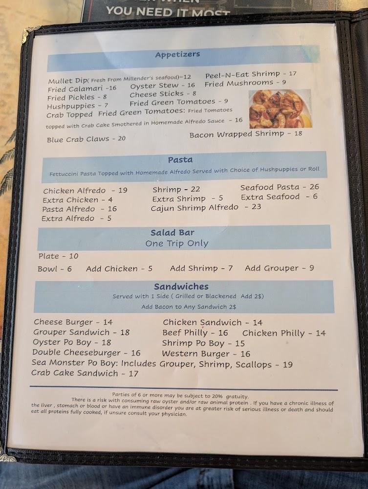 Family Coastal Eastpoint Menu image 2