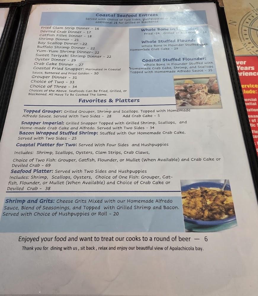 Family Coastal Eastpoint Menu image 4